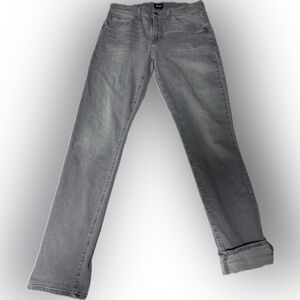 HUDSON | Blake Slim Straight | Javier Gray Wash | Size 32 |